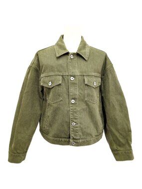 Bottega Veneta Denim Jacket Olive 44